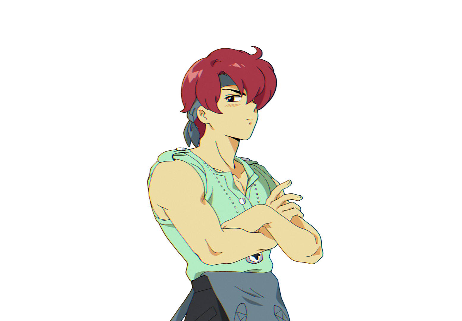 March, blacksmith, in official character artwork